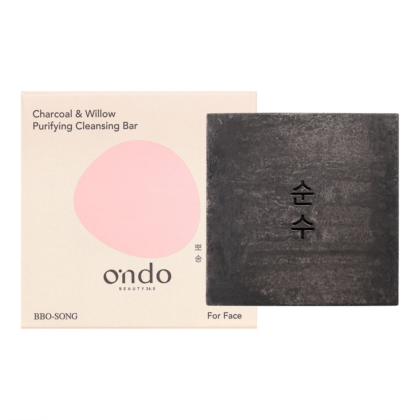 ONDO Beauty 36.5 - Charcoal and Willow Purifying Cleansing Bar