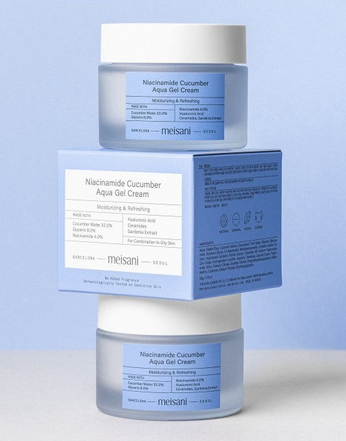 MEISANI - Niacinamide Cucumber Aqua Gel Cream