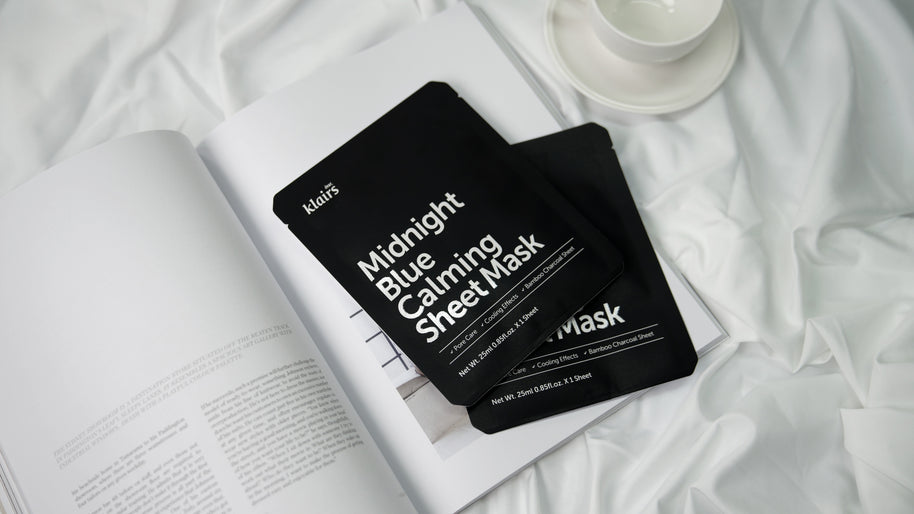KLAIRS - MIDNIGHT BLUE CALMING SHEET MASK