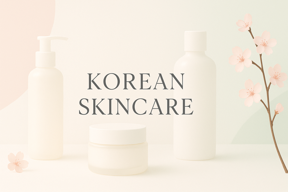 image de newsletter pour boutique de skincare coréenne