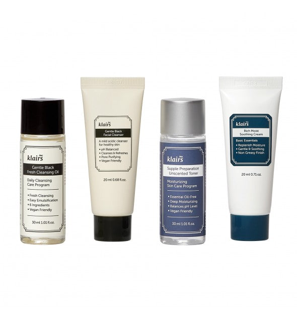 KLAIRS - Skincare Trial Kit